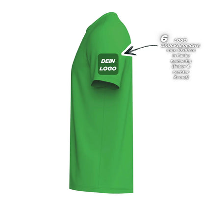 Erima Herrenlaufshirt Intro Funktionsteamshirt, green - machsport