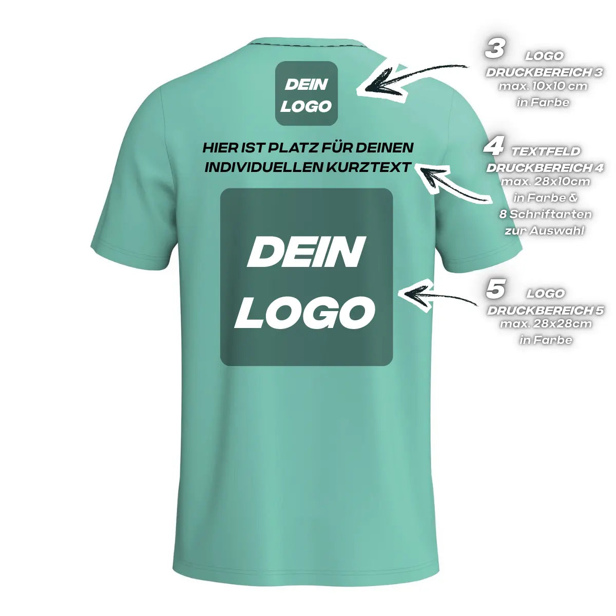 Erima Herrenlaufshirt Intro Funktionsteamshirt, mint - machsport – Bild 