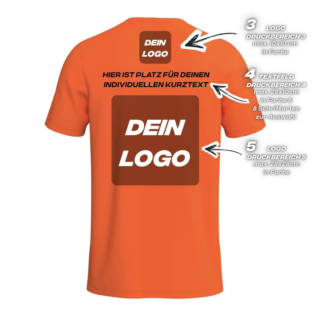 Erima Herrenlaufshirt Intro Funktionsteamshirt, orange - machsport