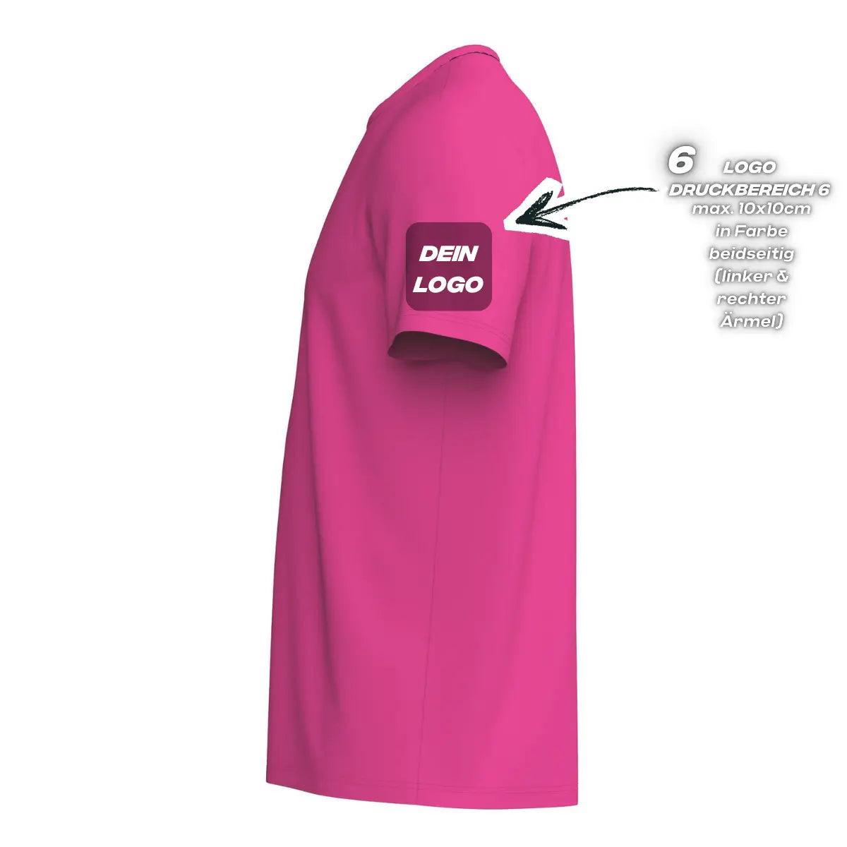 Erima Herrenlaufshirt Intro Funktionsteamshirt, pink - machsport – Bild 