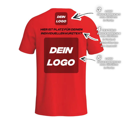 Erima Herrenlaufshirt Intro Funktionsteamshirt, rot - machsport