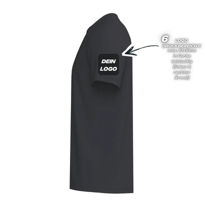Erima Herrenlaufshirt Intro Funktionsteamshirt, schwarz - machsport