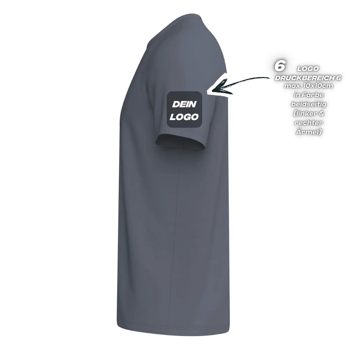 Erima Herrenlaufshirt Intro Funktionsteamshirt, slate grey - machsport