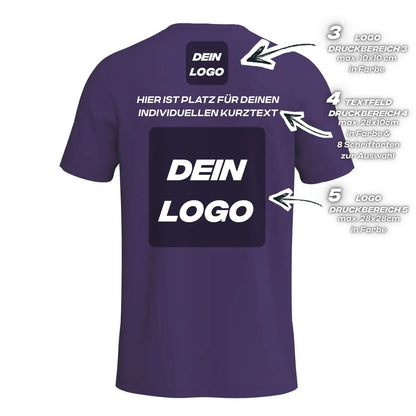 Erima Herrenlaufshirt Intro Funktionsteamshirt, violet - machsport