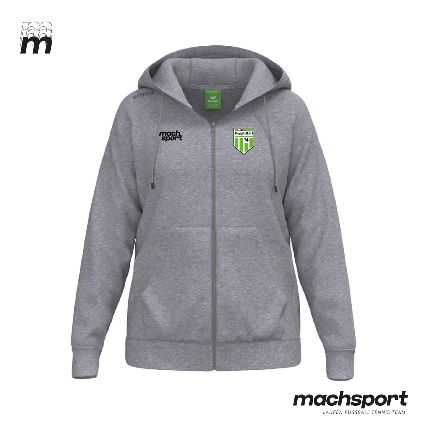 ASKÖ Doppl-Hart 74 Tennis Lifestyle-Zip-Hoodie Damen - machsport