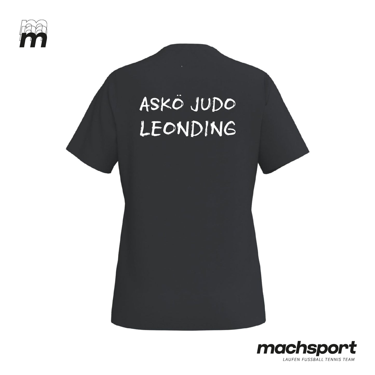Damen Freizeitshirt von Erima für Teamsport, Rückansicht, ASKÖ Judo Leonding, bequemes Judo-Leisure-Shirt, sportliche Damenmode
