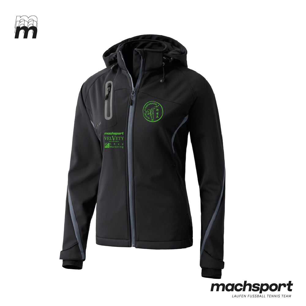 ASKÖ Taekwondo Traun Softshelljacke Damen - machsport – Bild 