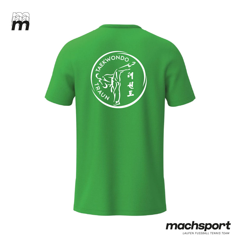 ASKÖ Taekwondo Teamsport T-Shirt von Erima, hinten sichtbar, bequemes sportliches Design für Taekwondo-Training.