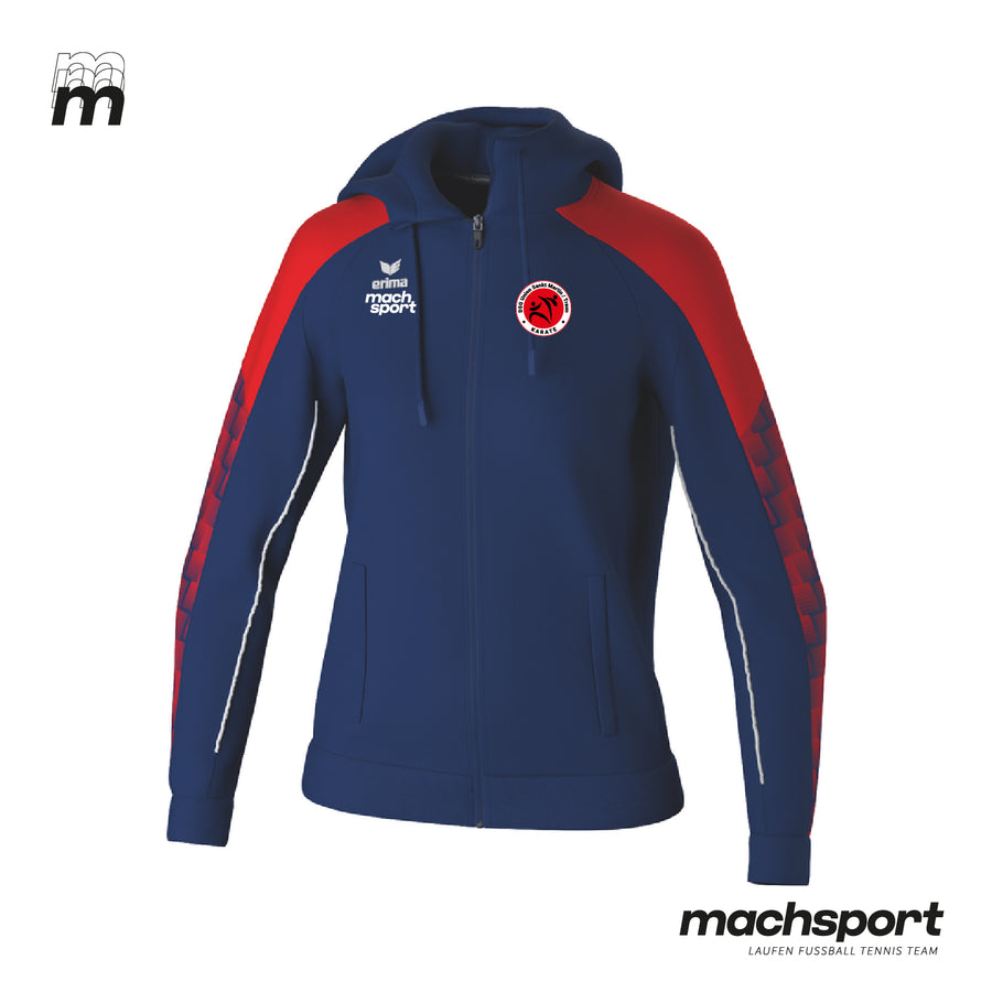 DSG Union St. Martin/Traun - Sektion Karate Trainingsjacke mit Kapuze Damen inkl. Rückenlogo - machsport