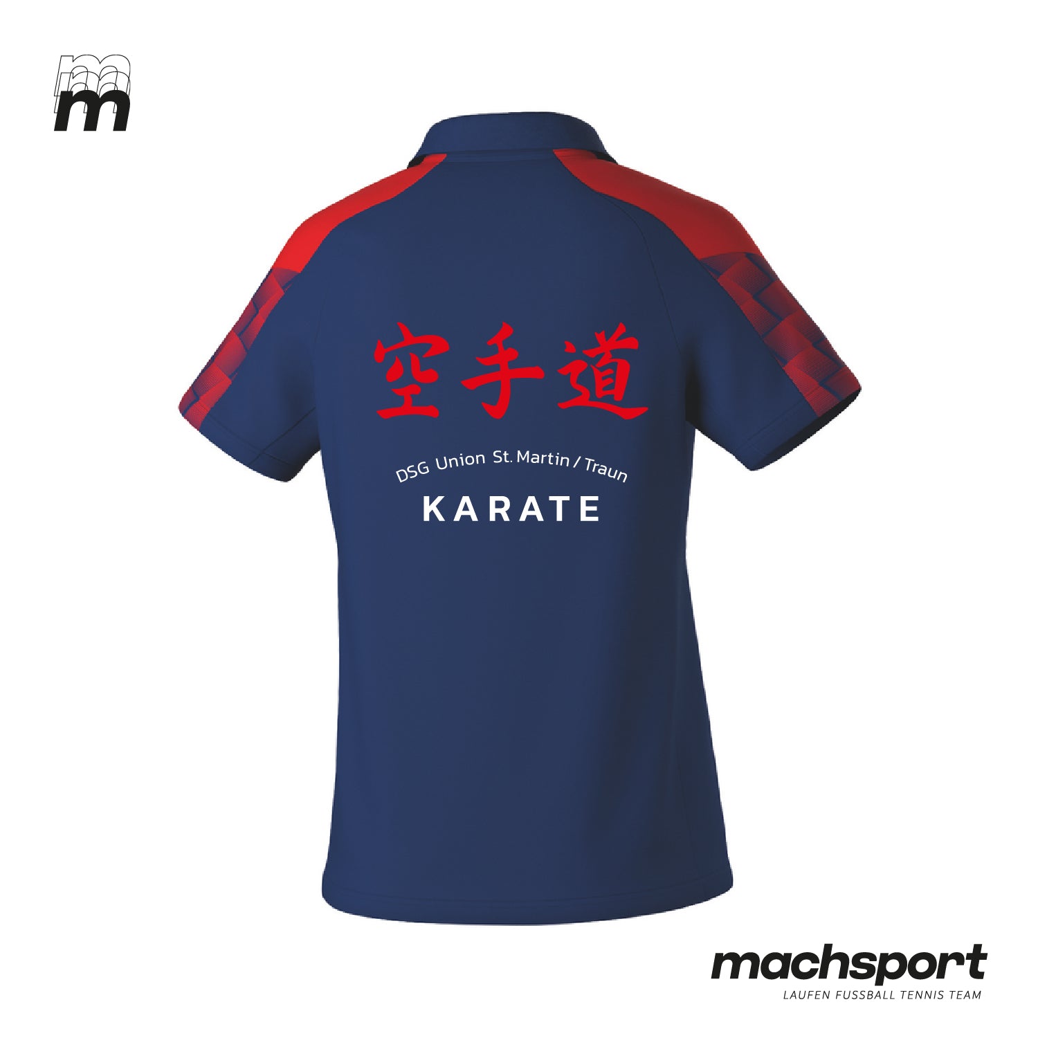 DSG Union St. Martin/Traun - Sektion Karate Trainingspolo Damen - machsport – Bild 