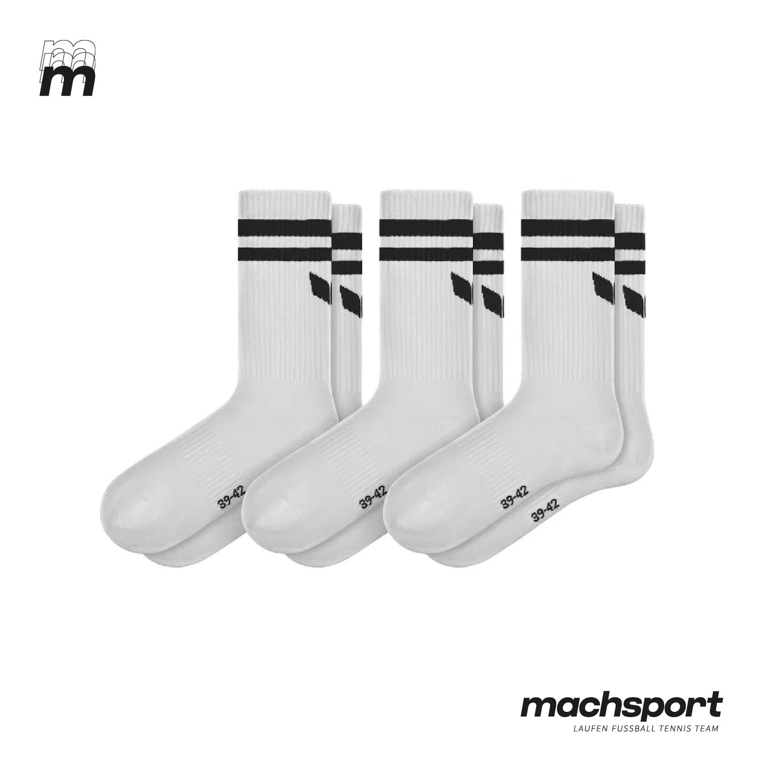 Erima LINZ AG Steelvolleys Teamsport-Socken im 3er-Pack, sportliche Sportsocken für Volleyball- und Teamsport-Aktivitäten – Bild 