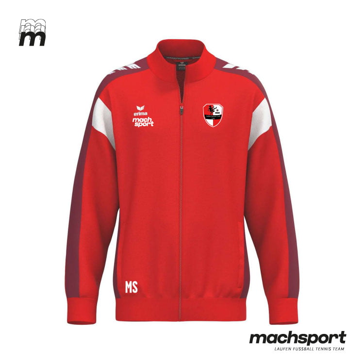 Erima Teamsport Trainingsjacke für LSC Linz, atmungsaktiv und bequem, mit Logo auf der Brust, ideal für sportliche Aktivitäten. – Bild 