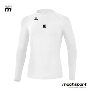 Weißes LSC Linz Unterziehshirt von Erima, Teamsport, eng anliegend und bequem, für sportliche Aktivitäten geeignet.