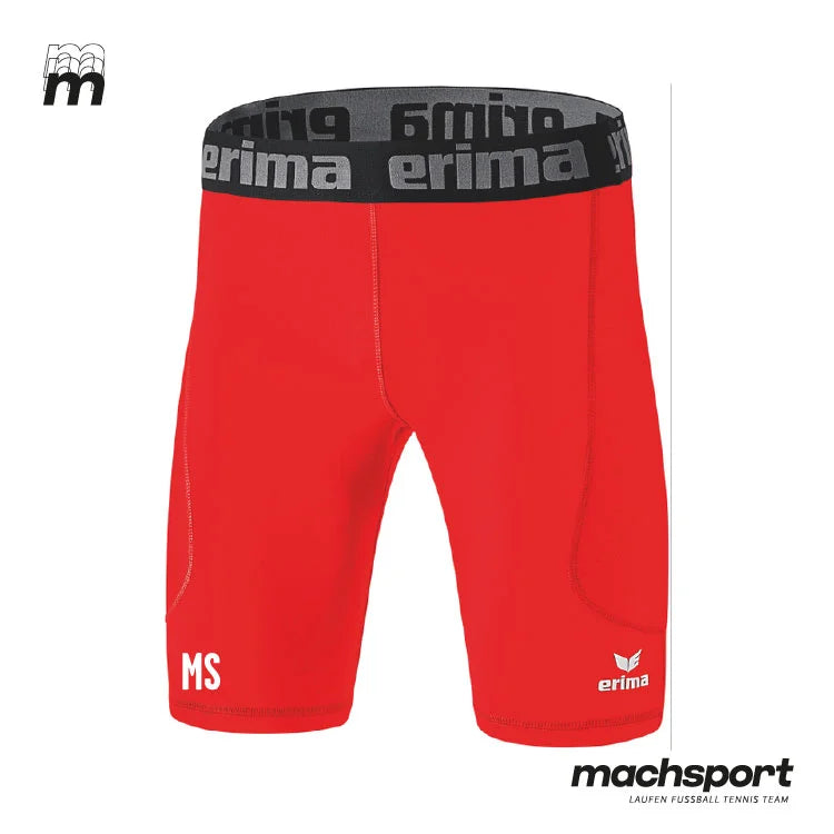 Rote Erima Teamsport Unterziehshort für LSC Linz, bequemes Sport-Shorts für Mannschaftsübungen und Training. – Bild 