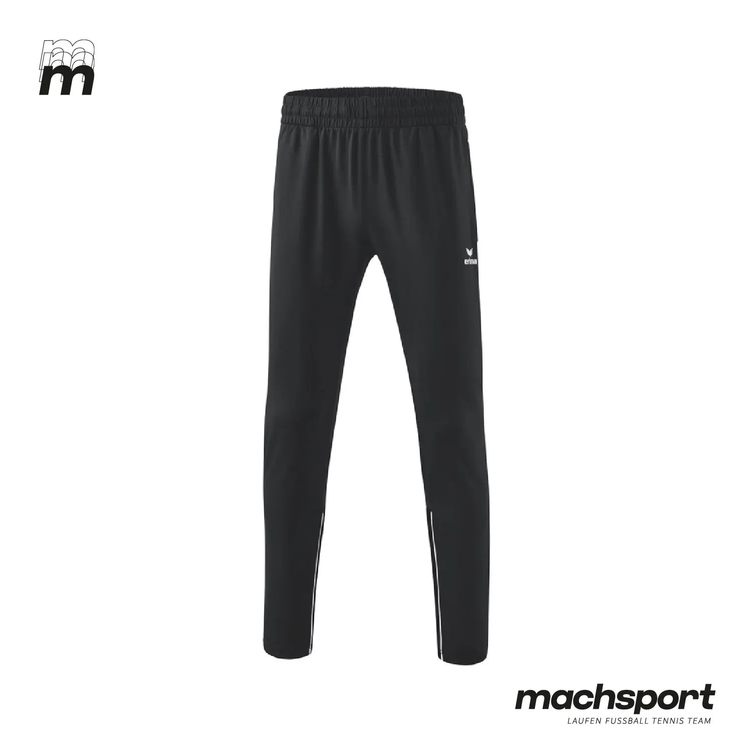 Erima MUTS Performance Trainingshose für Teamsport, schwarz mit elastischem Bund und sportlichem Design. – Bild 