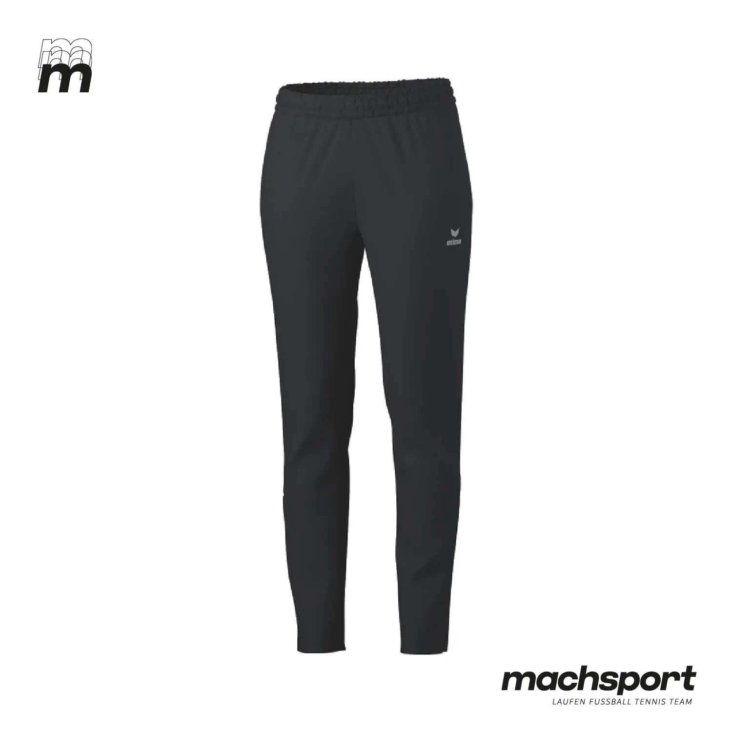 Damen Präsentationshose von Erima für Teamsport, bequeme Sportswear mit elastischem Bund und Logo-Details. – Bild 