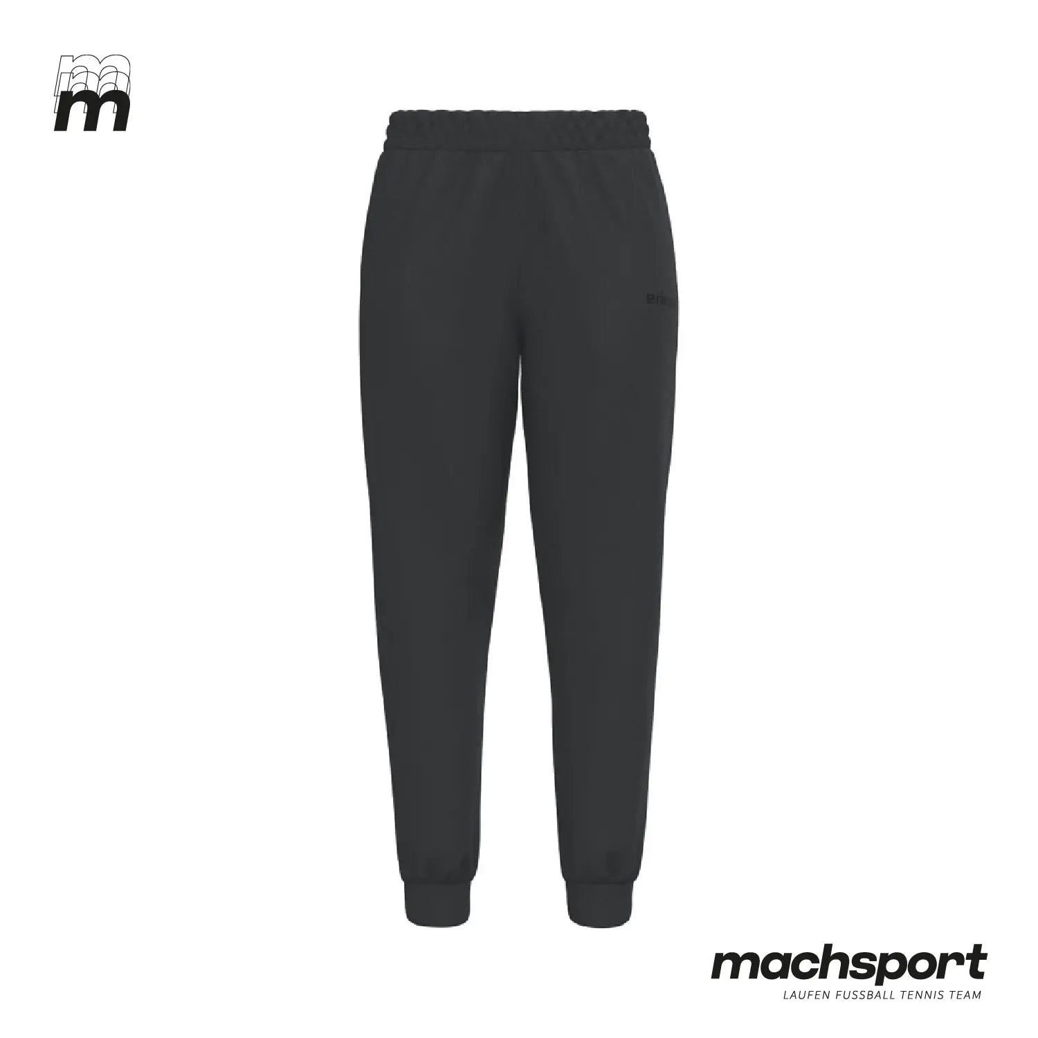 Dunkelgraue MUTS Damen-Sweatpants von Erima, bequeme Teamsport-Sweathose mit elastischem Bund und lockerer Passform – Bild 