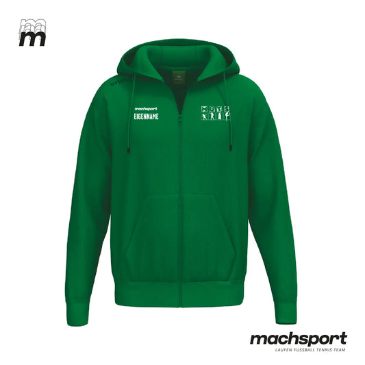 MUTS Zip-Hoodie grün – 128