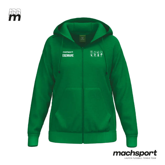 MUTS Zip-Hoodie grün Damen – 34