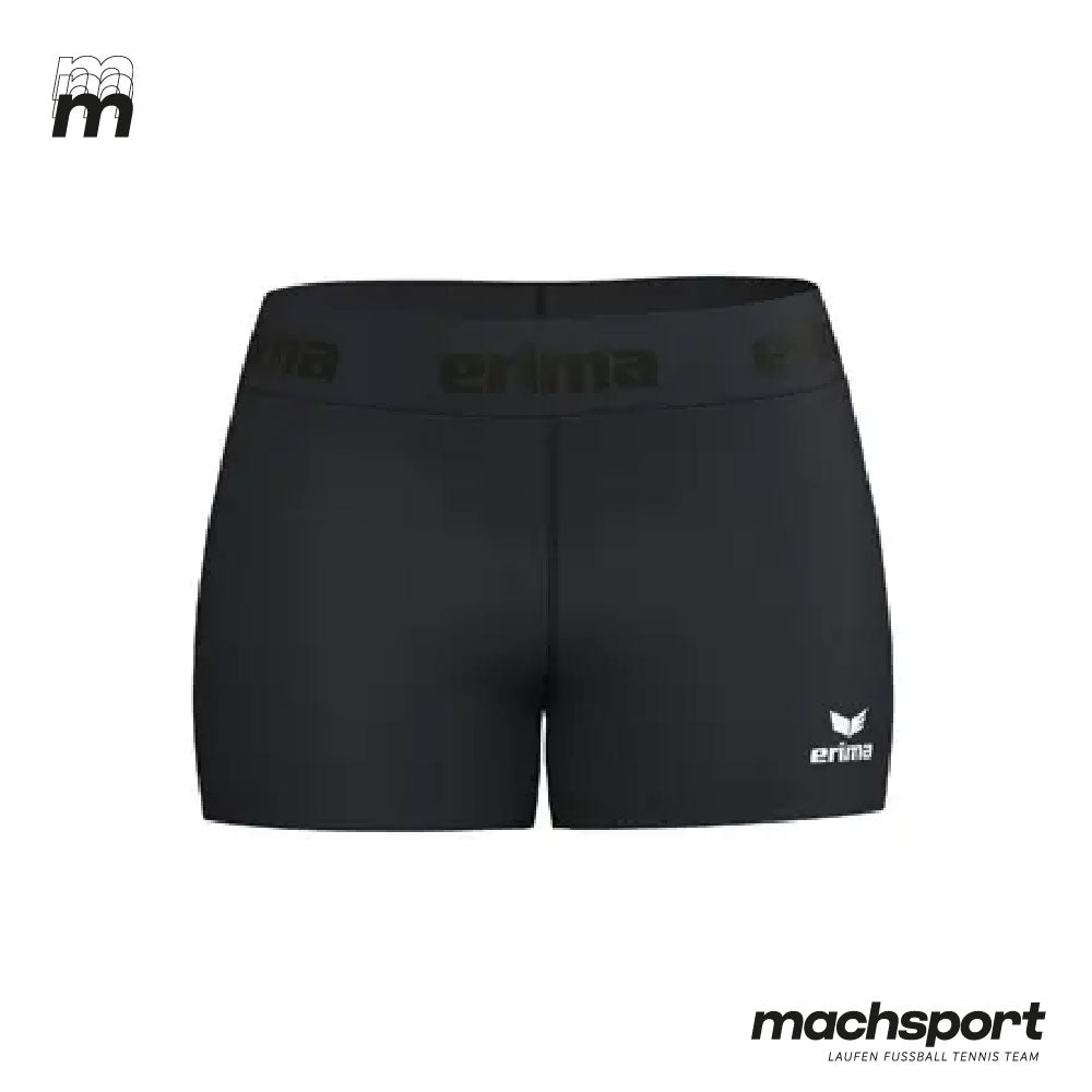 Damen Sparkasse EPW Tight von Erima, schwarze Teamsport-Trainingshose mit elastischem Bund und sportlichem Design.