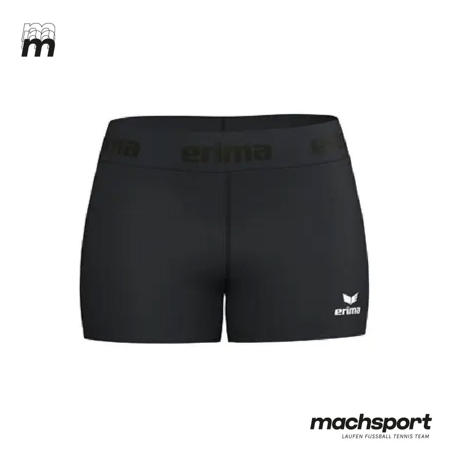 Damen Sparkasse EPW Tight von Erima, schwarze Teamsport-Trainingshose mit elastischem Bund und sportlichem Design.