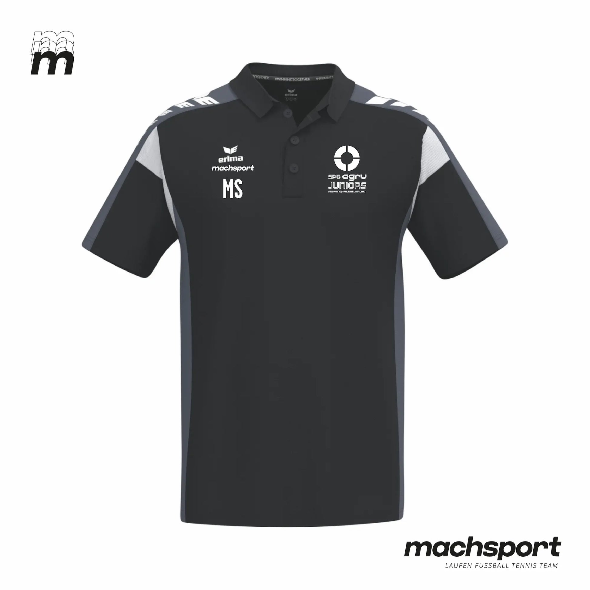 SPG AGRU Juniors Poloshirt - machsport – Bild 