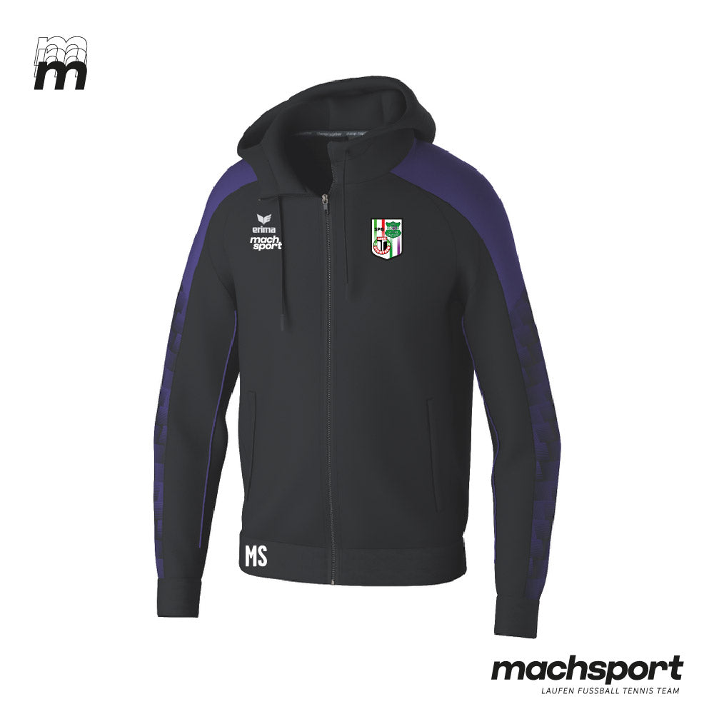 SPG Dionysen/FNZ Linz Süd Trainingsjacke mit Kapuze - machsport – Bild 