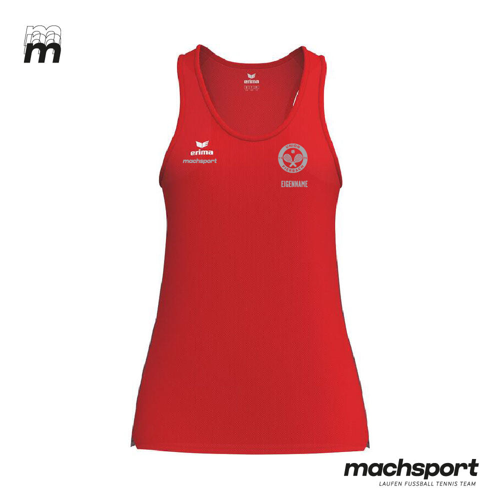 Weißes Erima Tennis Tanktop für Damen im Teamsport, leicht und atmungsaktiv, ideal für Tennis und sportliche Aktivitäten. – Bild 