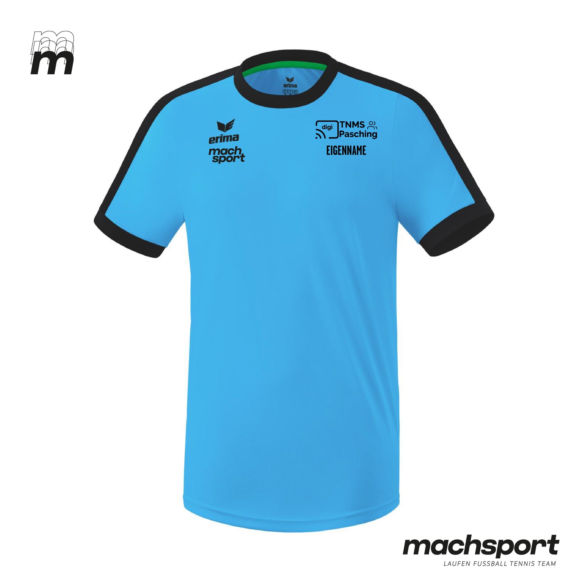 TNMS Pasching Trainingsshirt - machsport – Bild 
