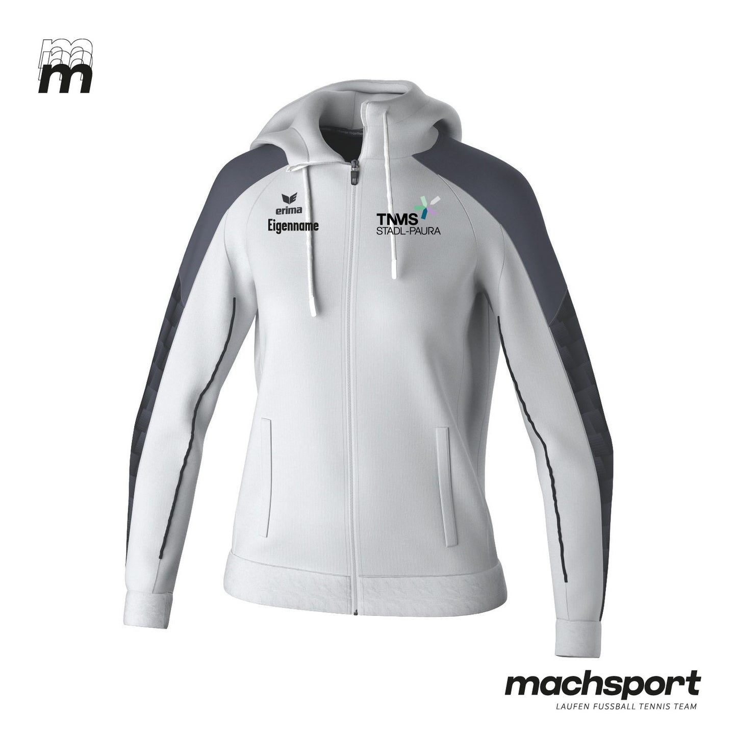 TNMS Stadl-Paura Damen Trainingsjacke mit Kapuze - machsport