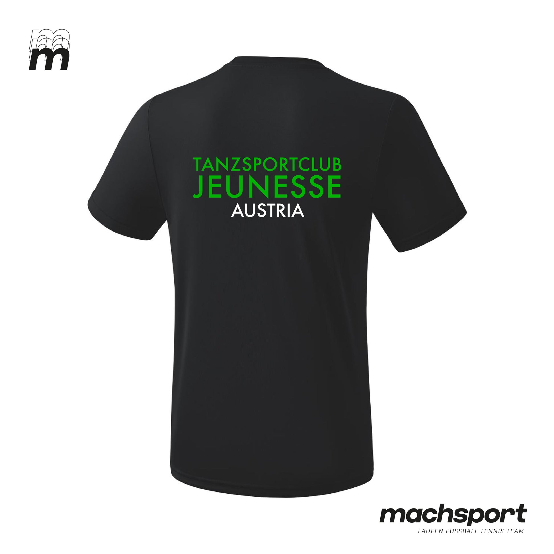 TSC Jeunesse Funktionsshirt Schwarz - machsport – Bild 
