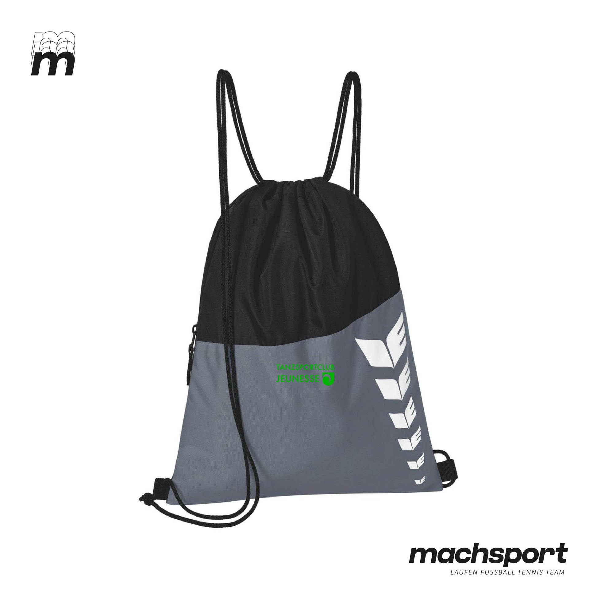 TSC Jeunesse Gymbag grau - machsport – Bild 