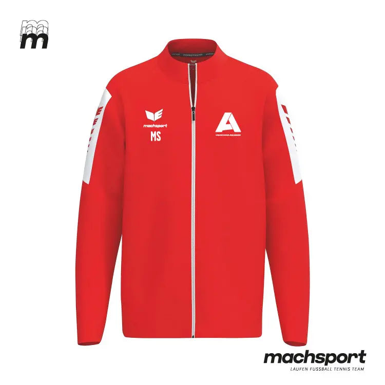 Union HOVA Adlwang Teamsport Trainingsjacke von Erima, blaue Sportjacke mit Logo, perfekt für Training und Freizeit. – Bild 