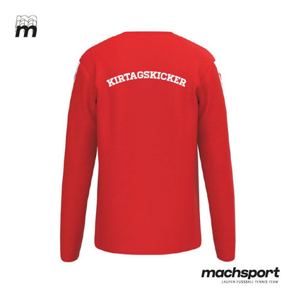 Union Hova Adlwang Trainingssweatshirt von Erima, Teamsport, Rückenansicht mit Kapuze und Logo, bequemer Sportsweatshirt für Mannschaftssport.