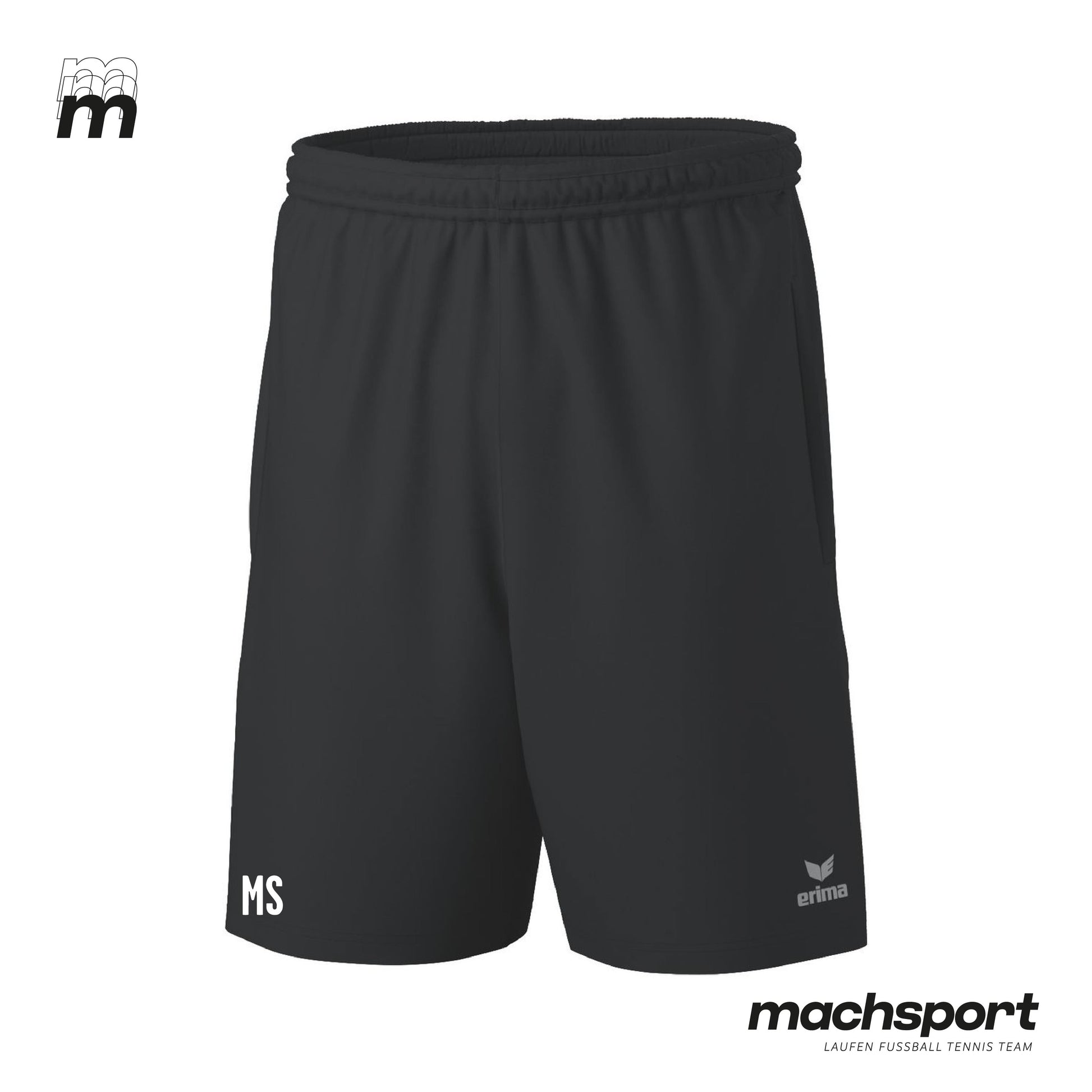 Union Schönau Trainingsshort mit Taschen - machsport – Bild 