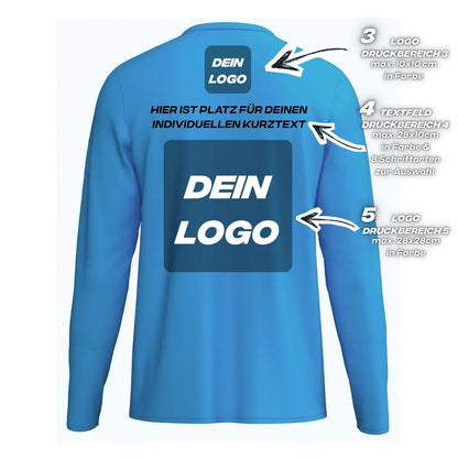 Erima Unisexlaufshirt Intro Funktionsteamshirt longsleeve, curacao - machsport