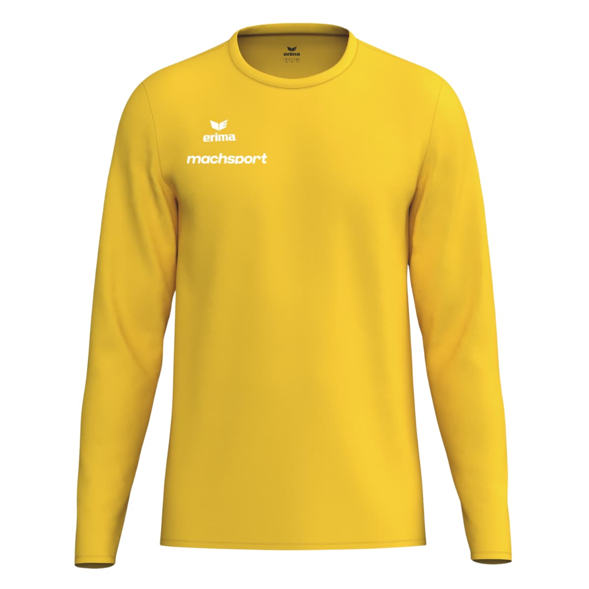 Erima Unisexlaufshirt Intro Funktionsteamshirt longsleeve, gelb - machsport