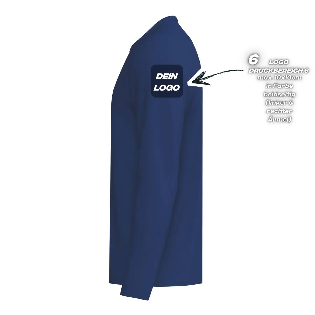 Erima Unisexlaufshirt Intro Funktionsteamshirt longsleeve, new navy - machsport