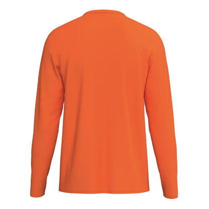 Erima Unisexlaufshirt Intro Funktionsteamshirt longsleeve, orange - machsport