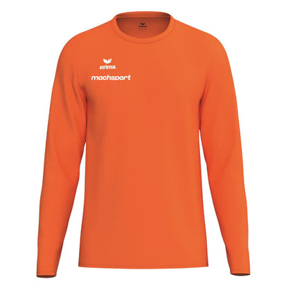 Erima Unisexlaufshirt Intro Funktionsteamshirt longsleeve, orange - machsport
