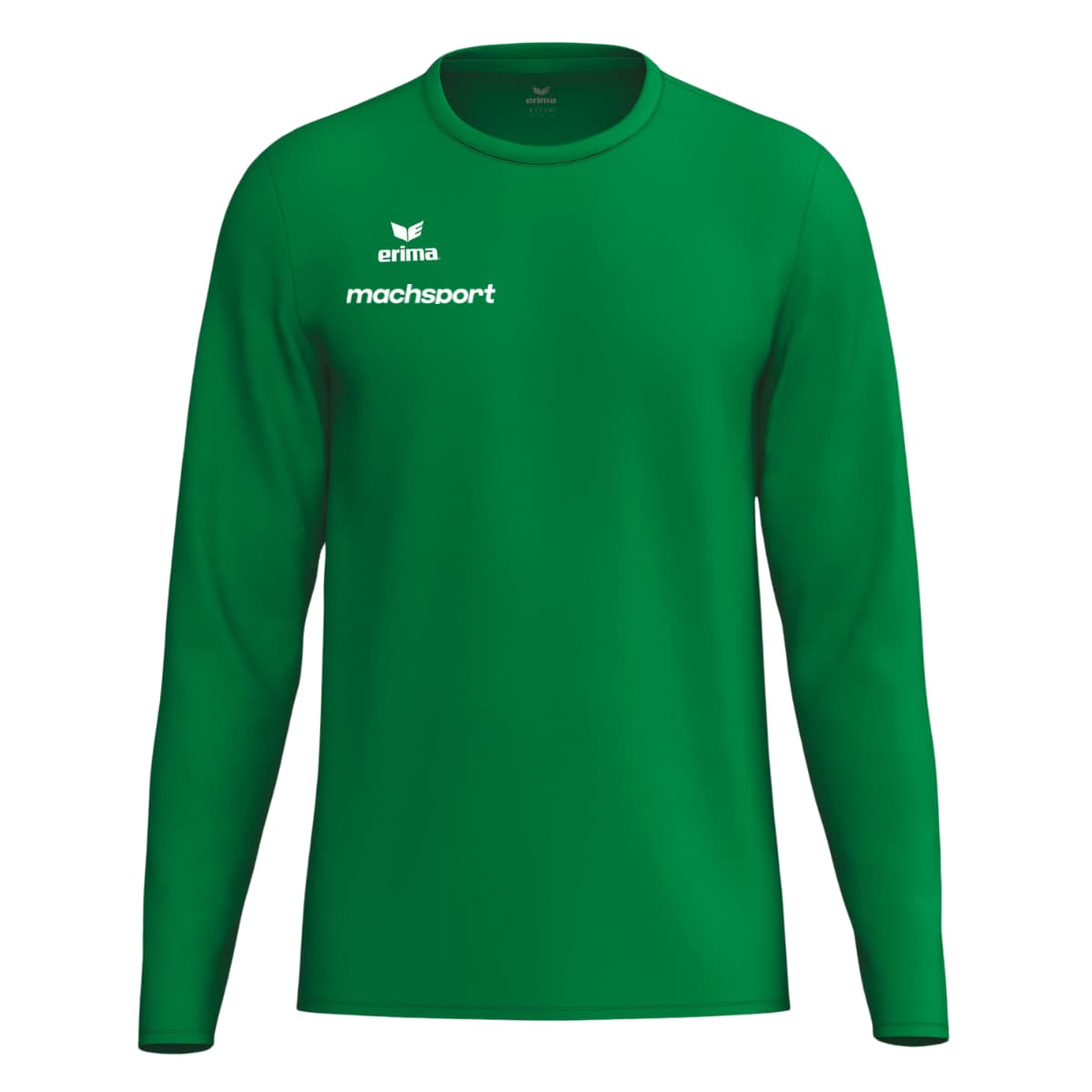 Erima Unisexlaufshirt Intro Funktionsteamshirt longsleeve, smaragd - machsport – Bild 