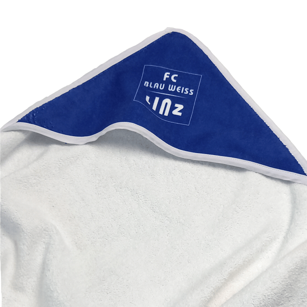 FC Blau-Weiß Linz Baby Handtuch - machsport – Bild 
