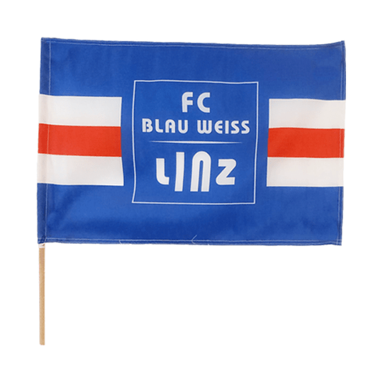 FC Blau-Weiß Linz Stockfahne 100x140 cm – blau / ONE SIZE