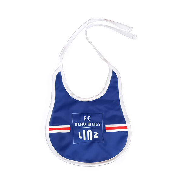 FC Blau-Weiß Linz Baby Lätzchen - machsport – Bild 