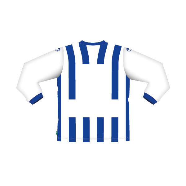 FC Blau-Weiß Linz Jubiläumstrikot langarm- 50 Jahre Österreichischer Fußball-Meister - machsport – Bild 