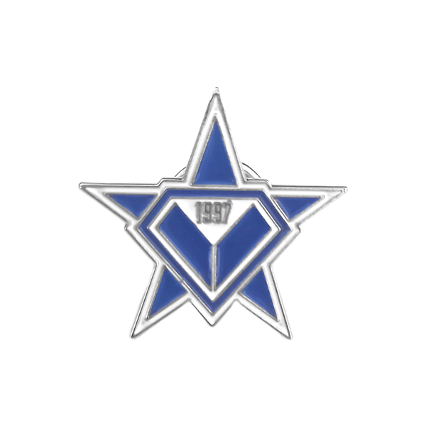 FC Blau-Weiß Linz Pin Stern 1997 - machsport – Bild 