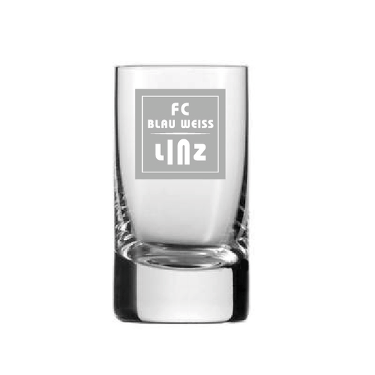 FC Blau-Weiß Linz Schnapsglas – ohne Farbe / ONE SIZE