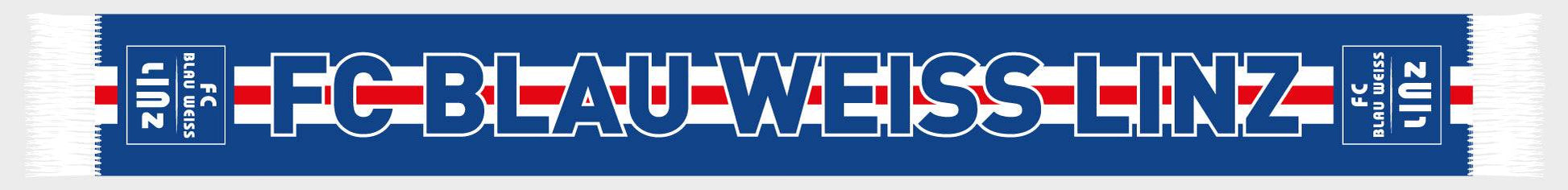 FC Blau-Weiß Linz Strickschal - machsport – Bild 