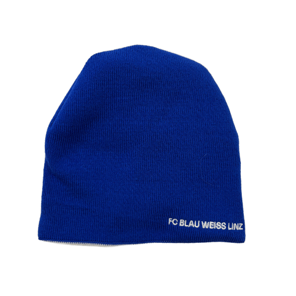 FC Blau-Weiß Linz Wendebeanie - machsport – Bild 