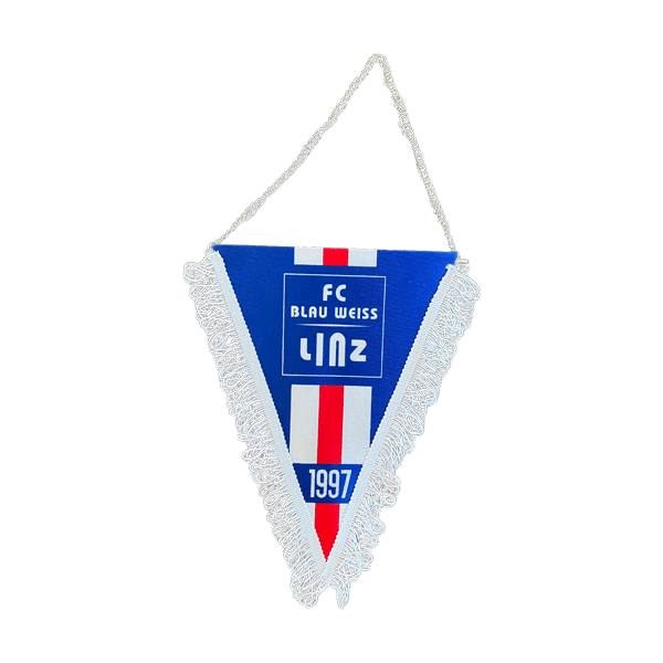 FC Blau-Weiß Linz Wimpel Groß - machsport – Bild 